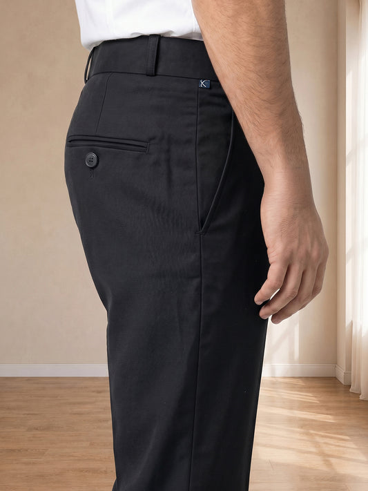 Black Formal Pants for Men