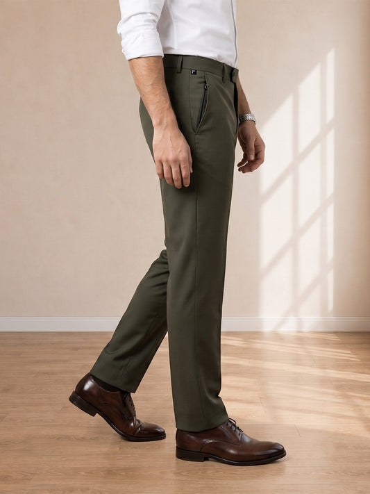 Light Green Formal Pants