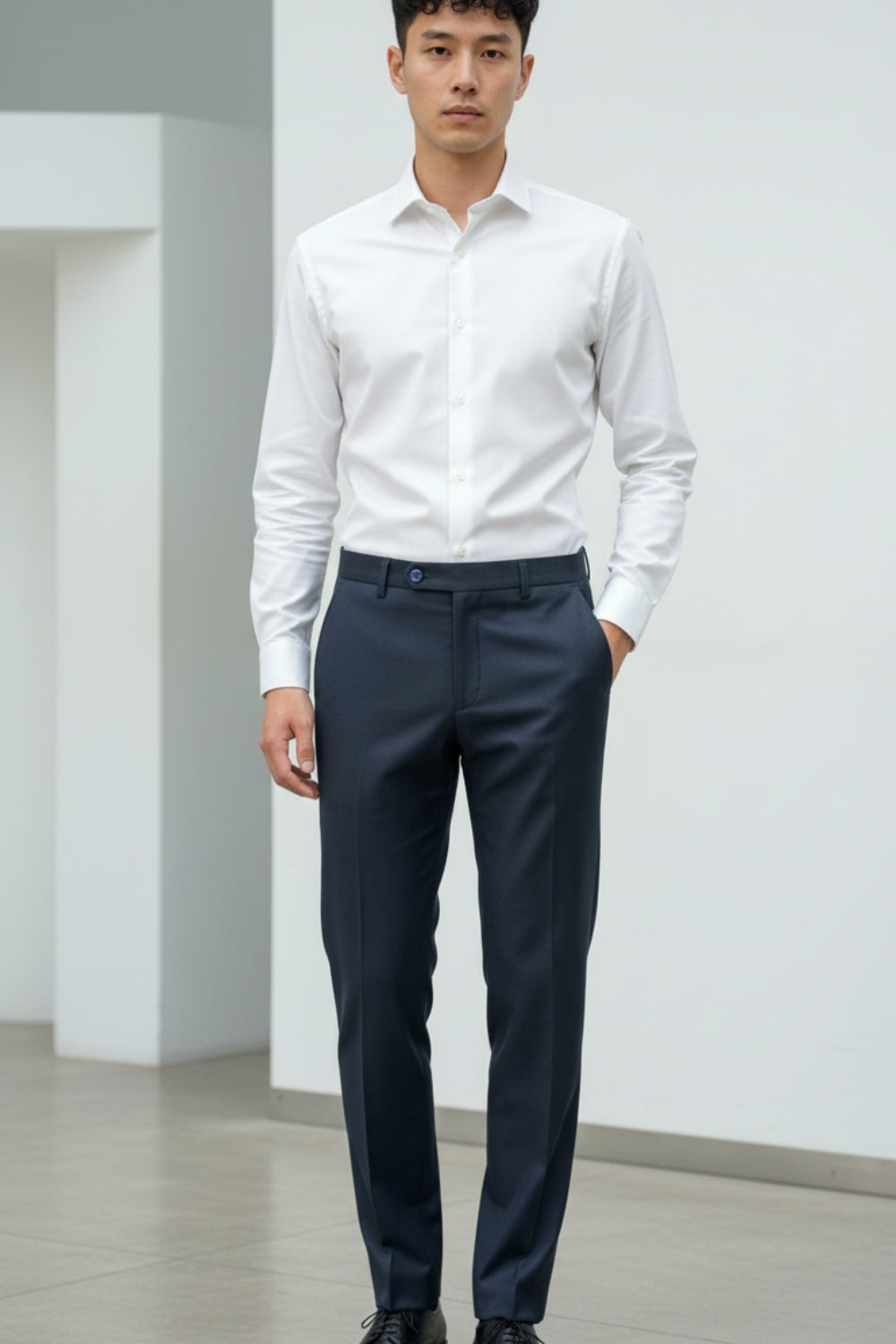 Medium Blue Formal Pant
