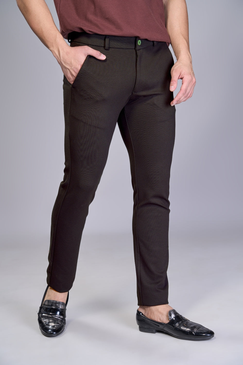 Men's Ash Grey Daily Stretch Pants