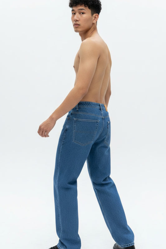 Light Blue Loose Fit Jeans