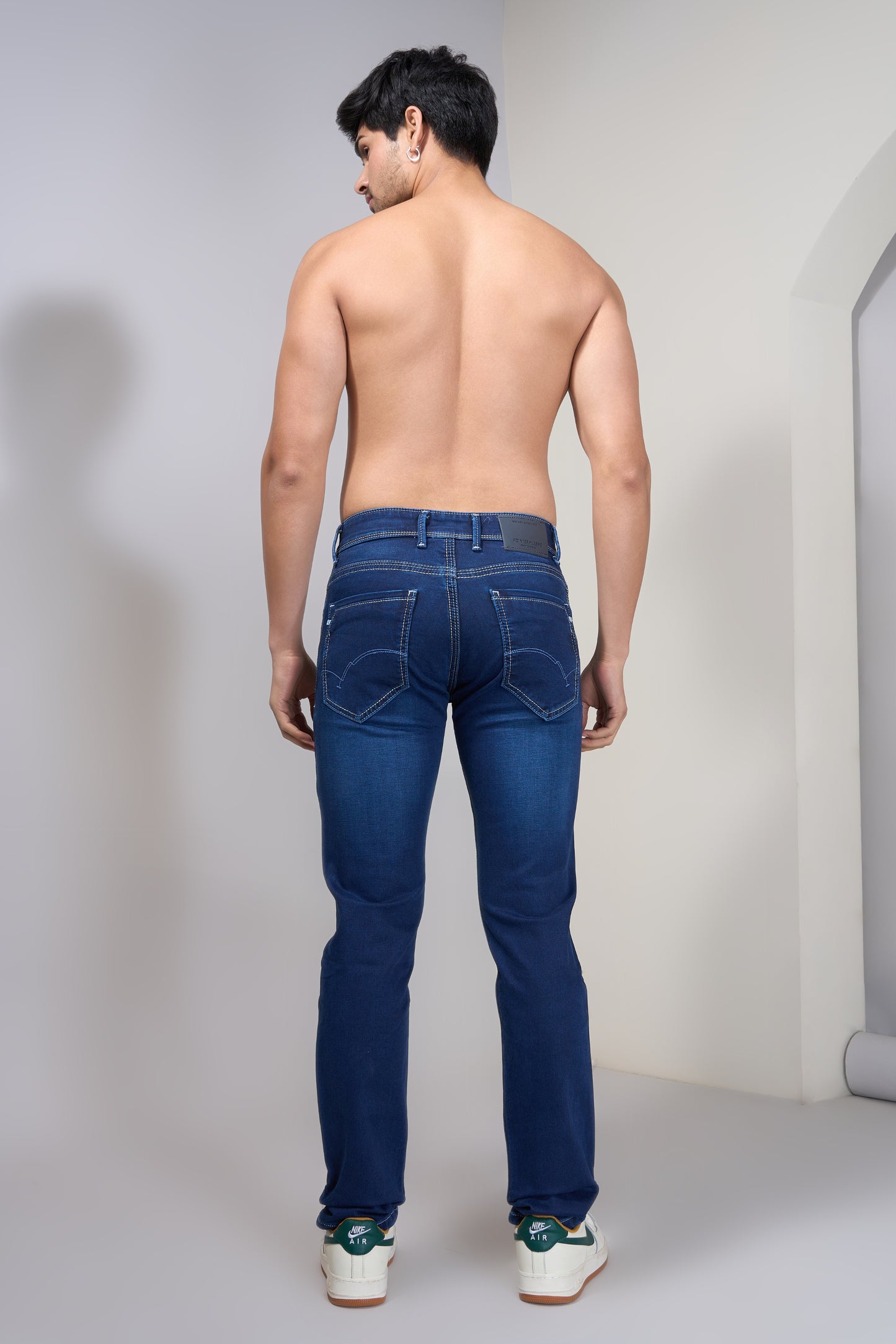 Men's Heritage Blue Classic Regular Fit Jeans