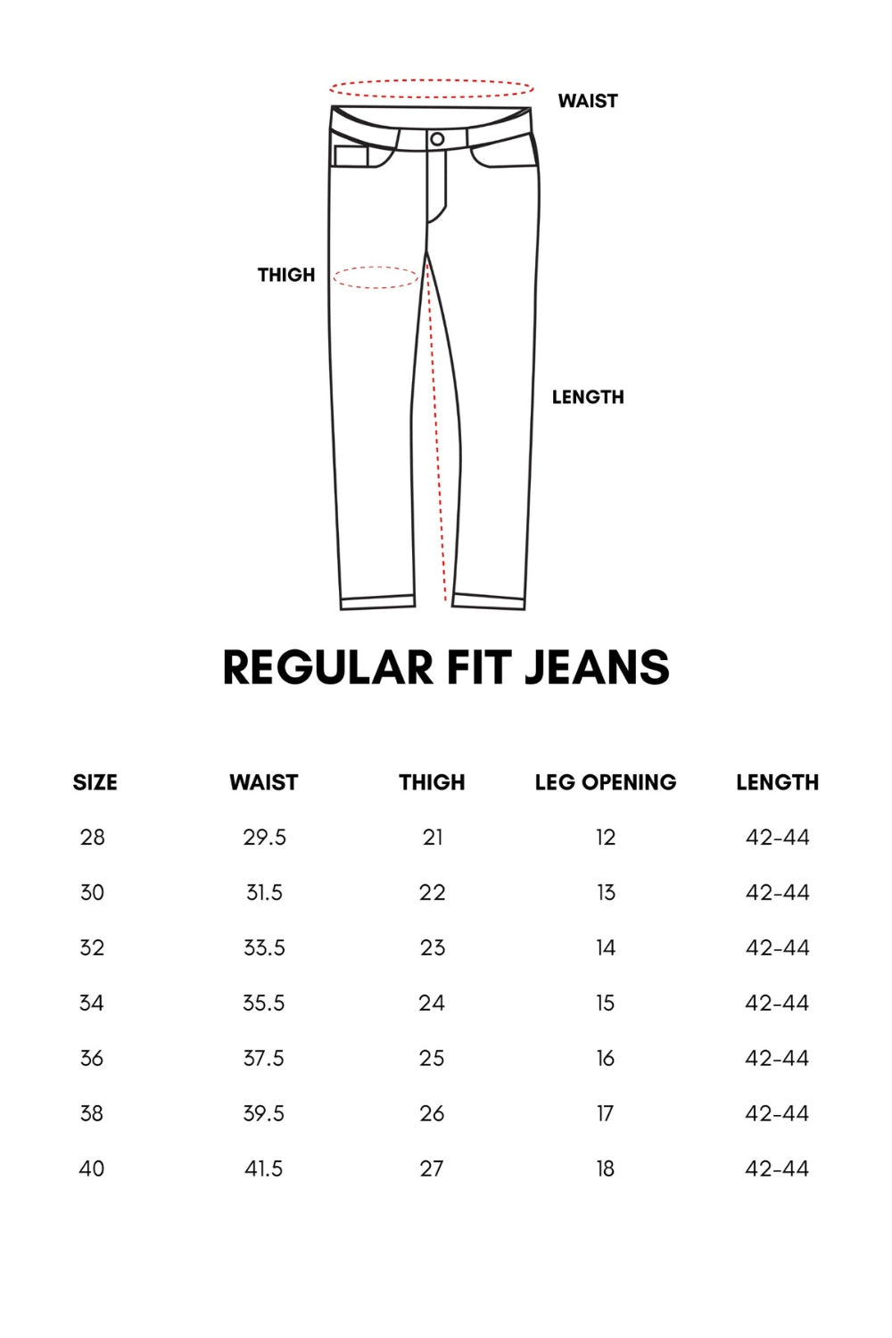 Men's Deep Blue Classic Regular Fit Jeans