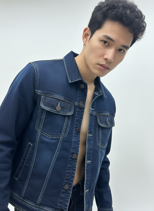 Pointer's Dark Blue Denim Jacket