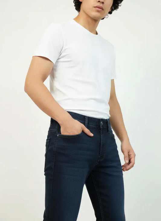 Dark Blue Denim Jeans Mens – Regular Fit PointerJeans