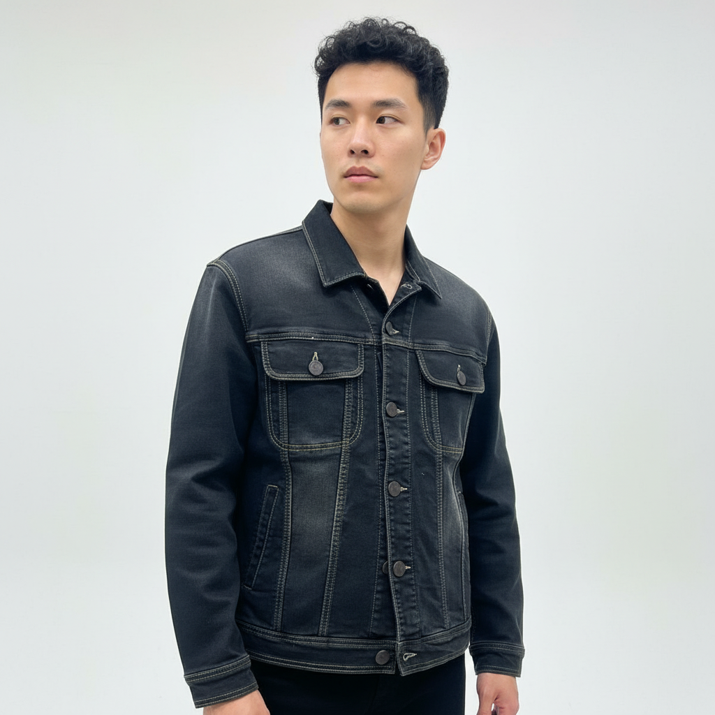 Pointer's Black Wash Denim Jacket