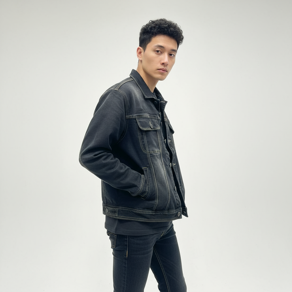 Pointer's Black Wash Denim Jacket