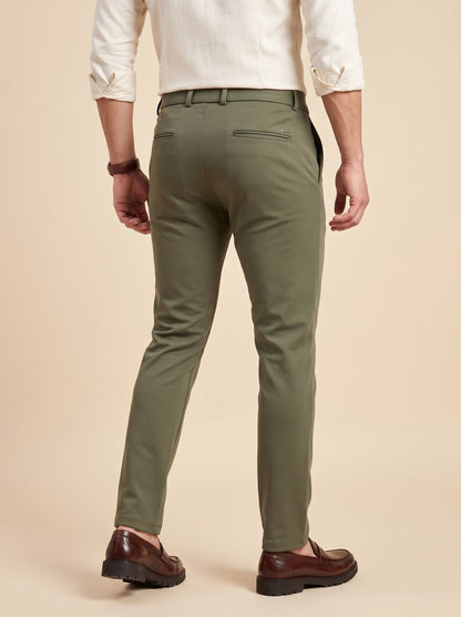 Olive Green Makhan Pants for Men - 2