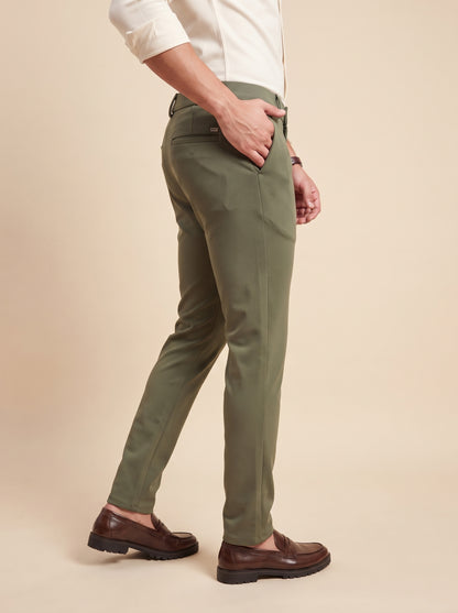 Olive Green Makhan Pants for Men - 3