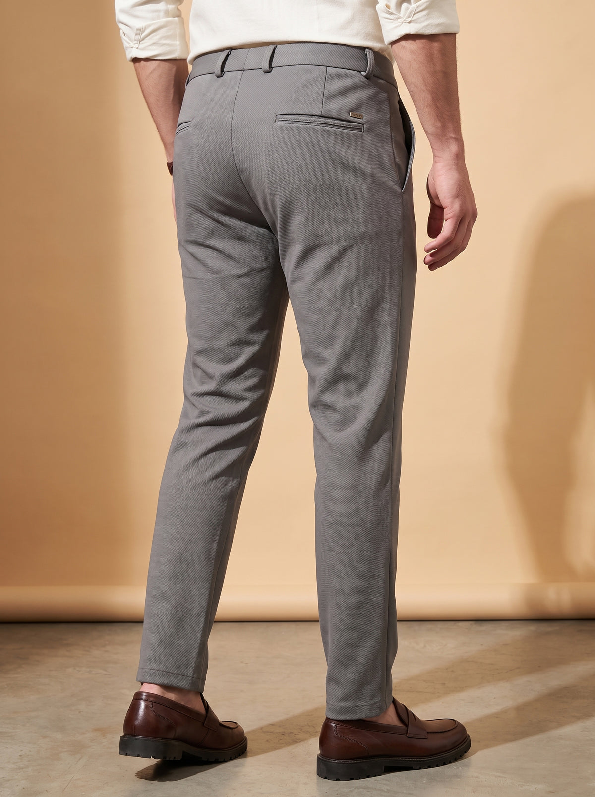 Grey Makhan Pants for Men - 4