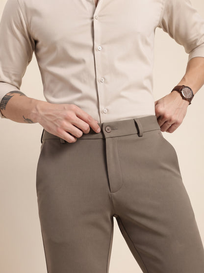 Stone Brown Makhan Pants for Men - 5