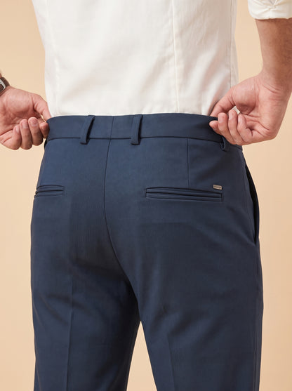 Navy Blue Makhan Pants for Men - 5