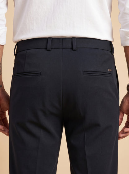 Jet Black Makhan Pants for Men - 3