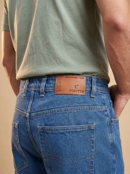 Light Blue Loose Fit Jeans