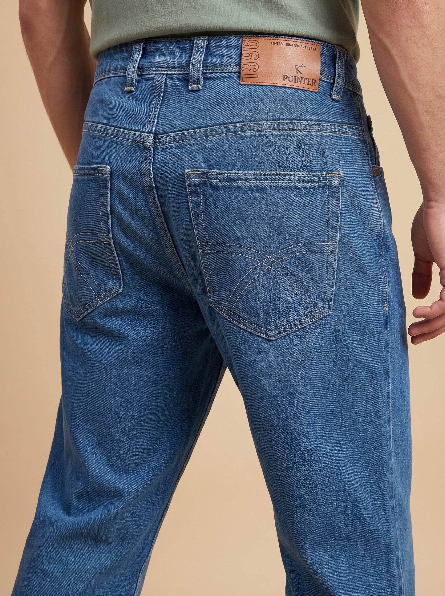 Light Blue Loose Fit Jeans