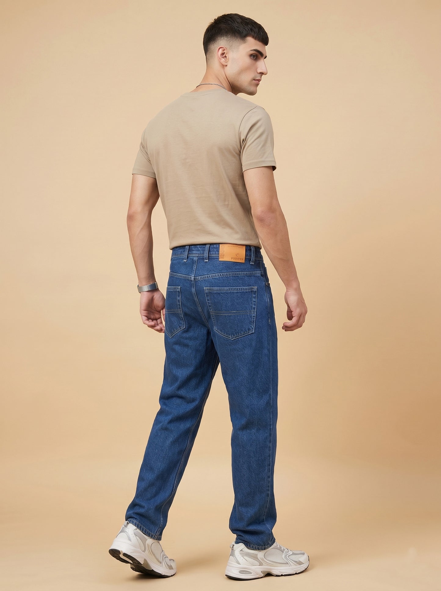 Medium Blue Loose Fit Jeans
