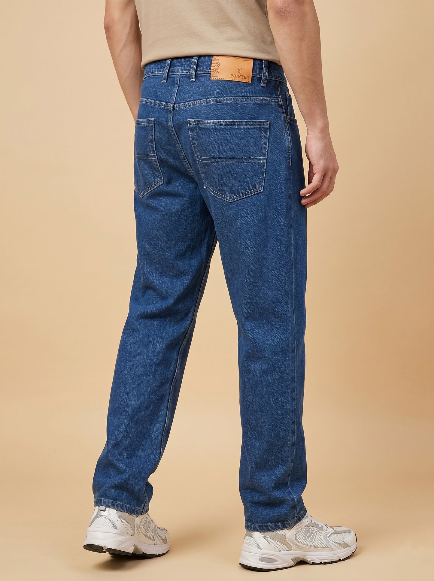 Medium Blue Loose Fit Jeans