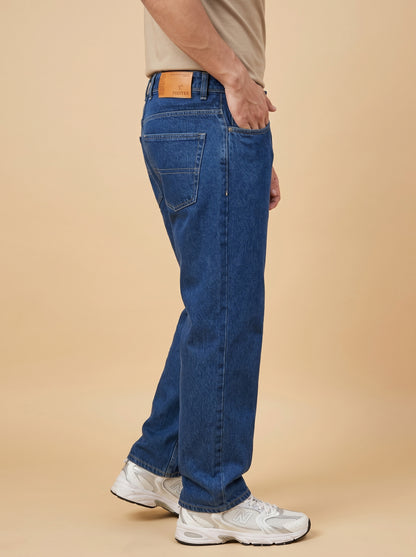 Medium Blue Loose Fit Jeans