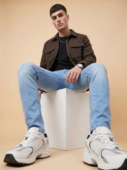 Sky Blue slim fit jeans