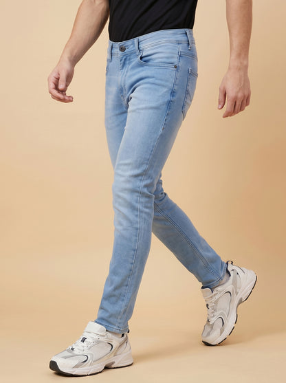 Sky Blue slim fit jeans