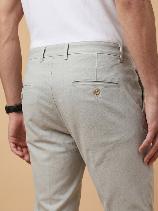 Men's Sky Blue Cotton Pants for a Fresh Summer Style