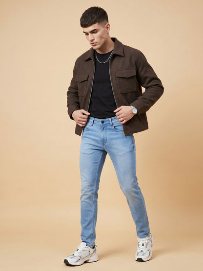Sky Blue slim fit jeans