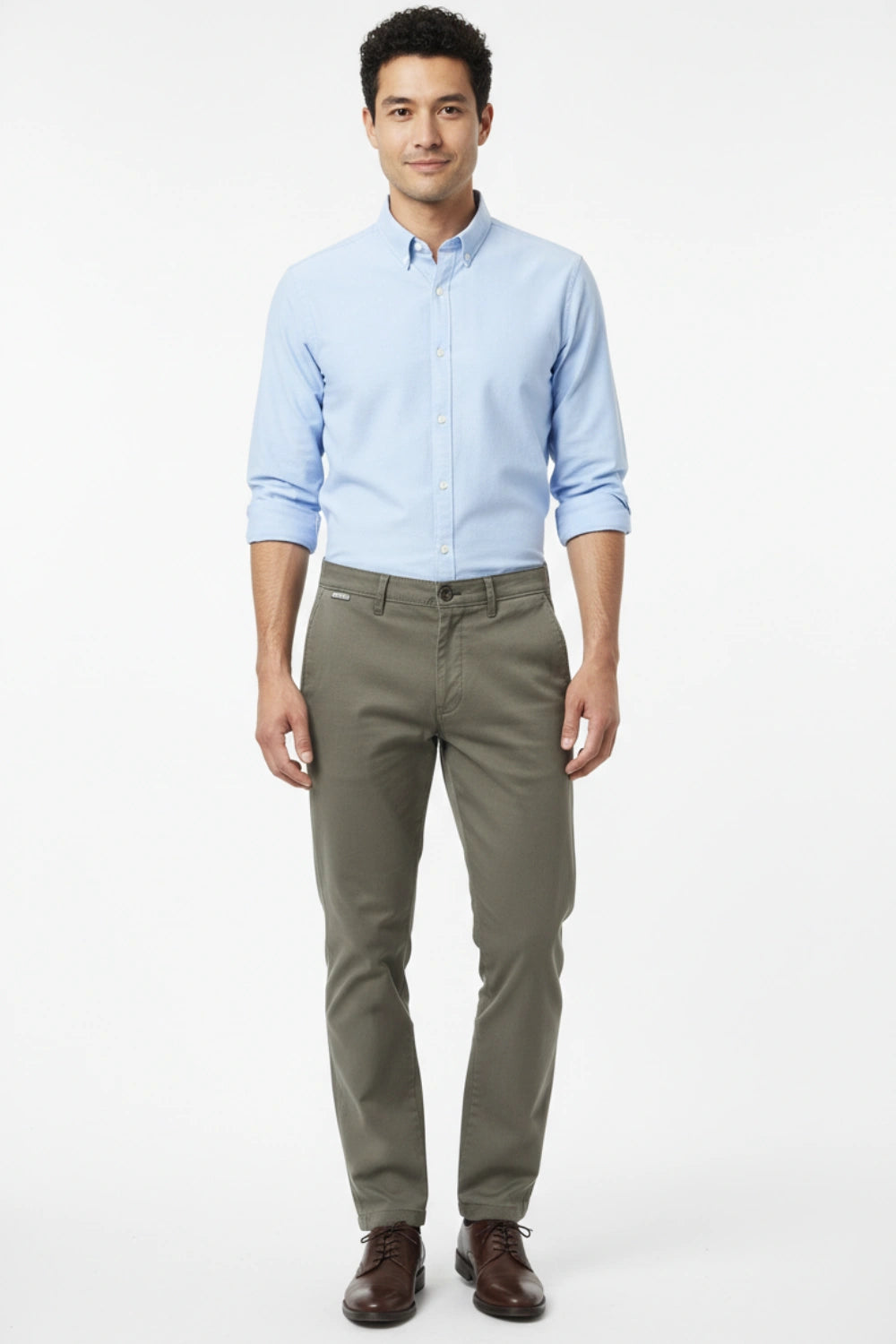 Grey Cotton Pants for Men PointerJeans
