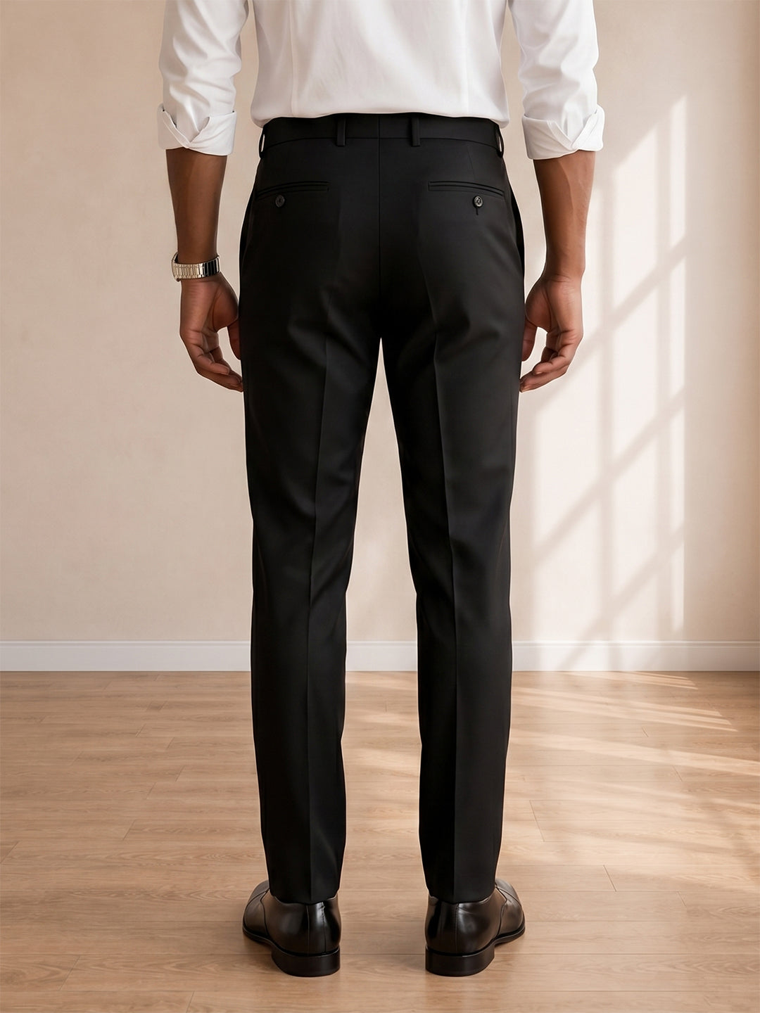 Black Formal Pants for Men