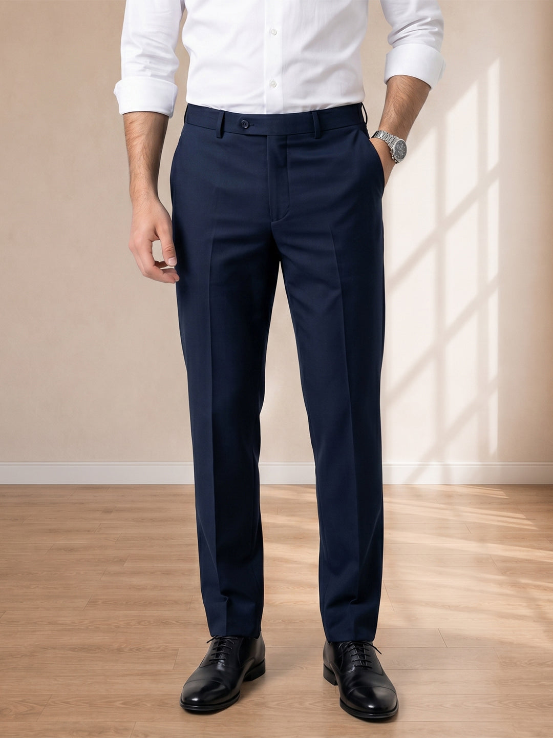 Blue Formal Pants For Men