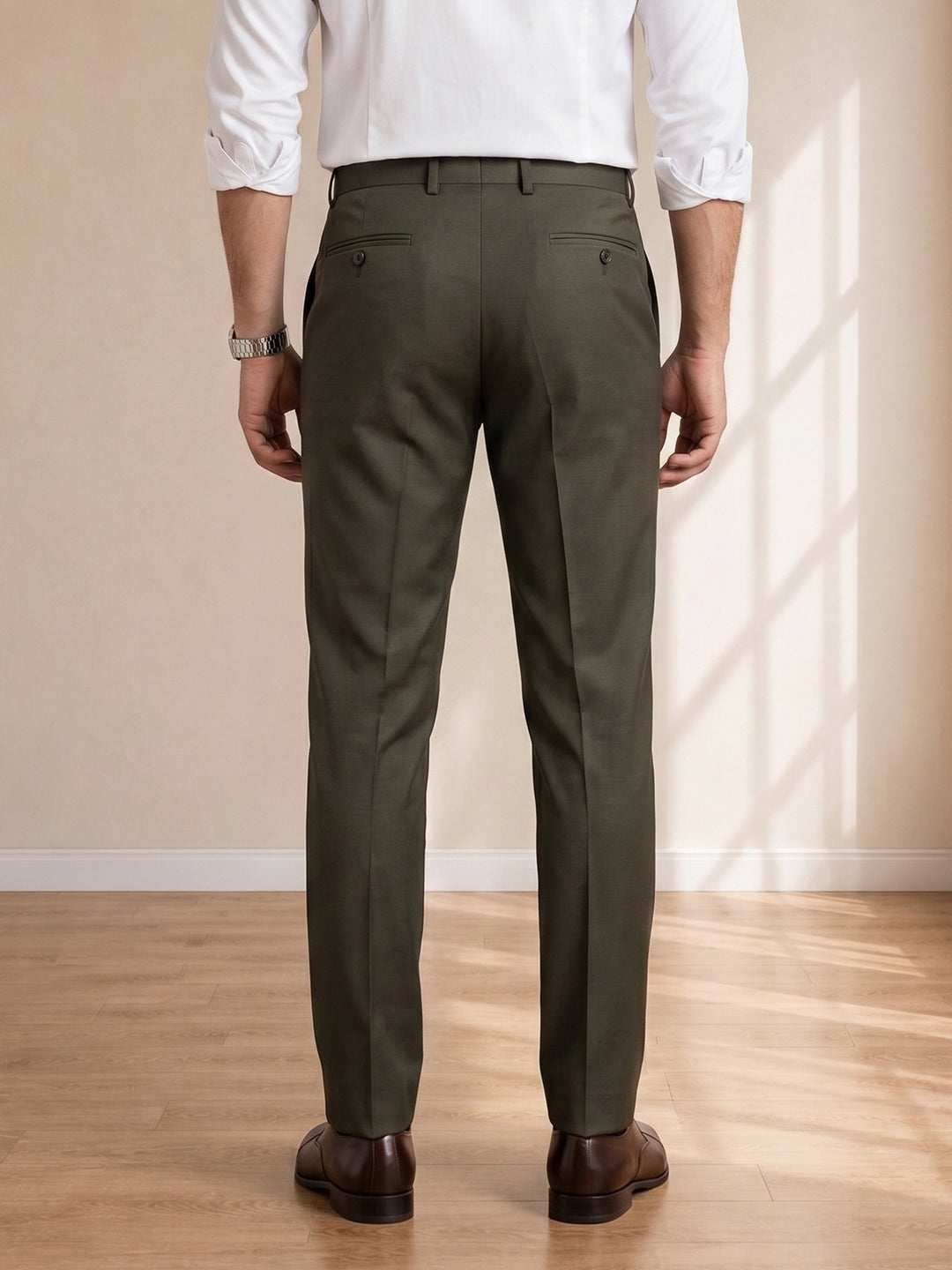 Light Green Formal Pants