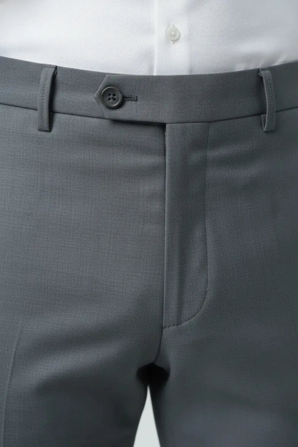 Dark Grey Formal Pants for Men