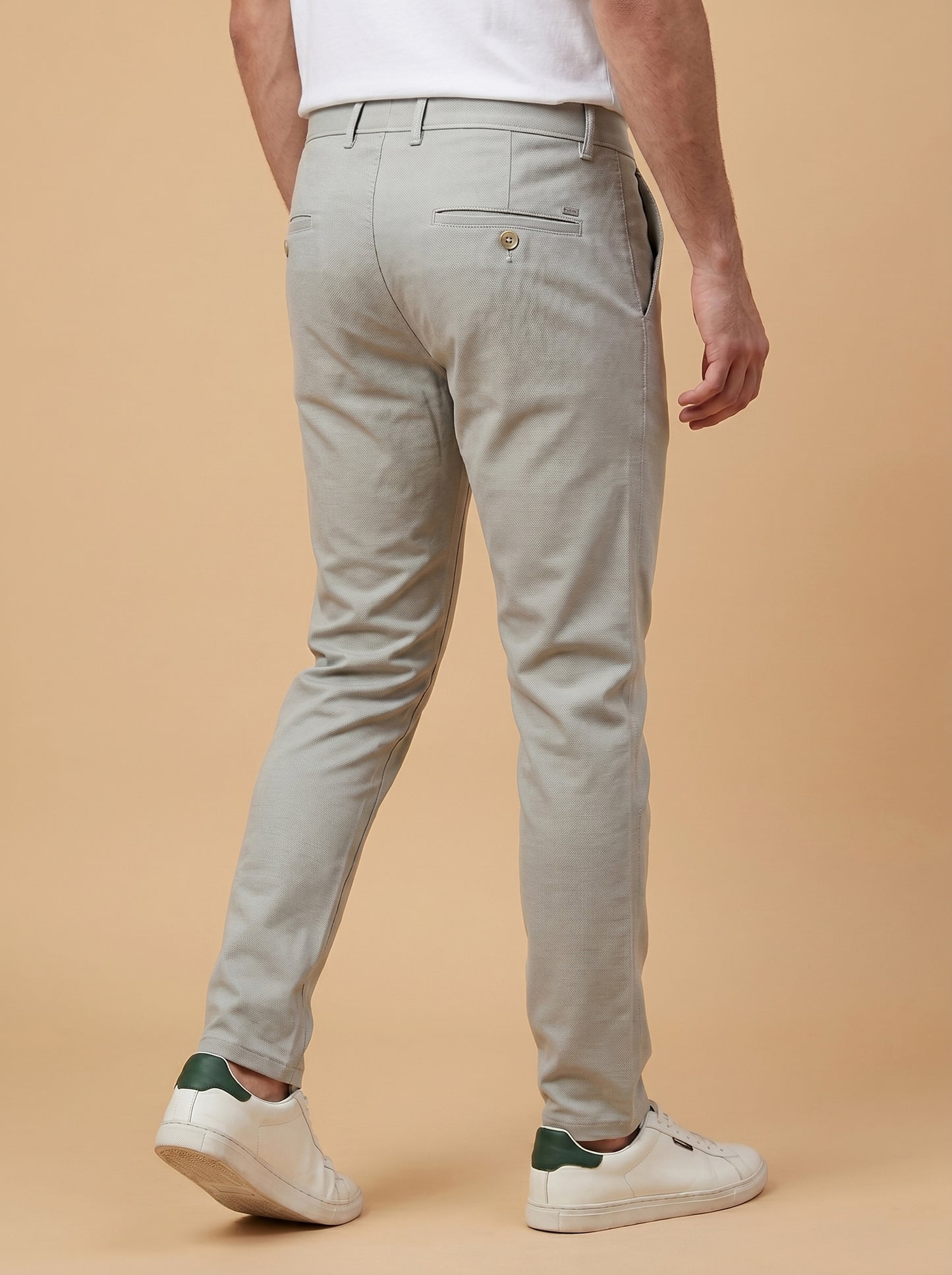 Men's Sky Blue Cotton Pants for a Fresh Summer Style