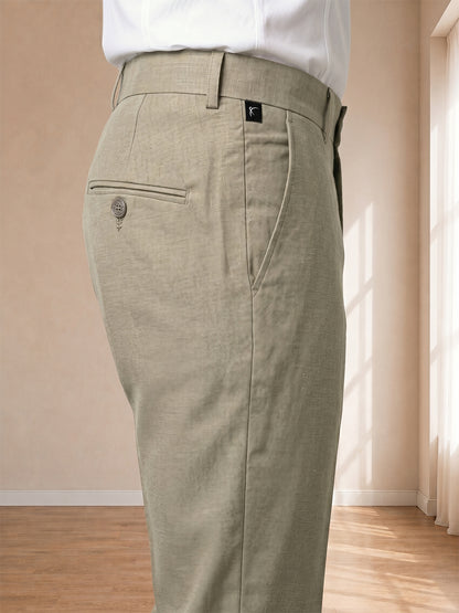 Light Brown Formal Pants for Men