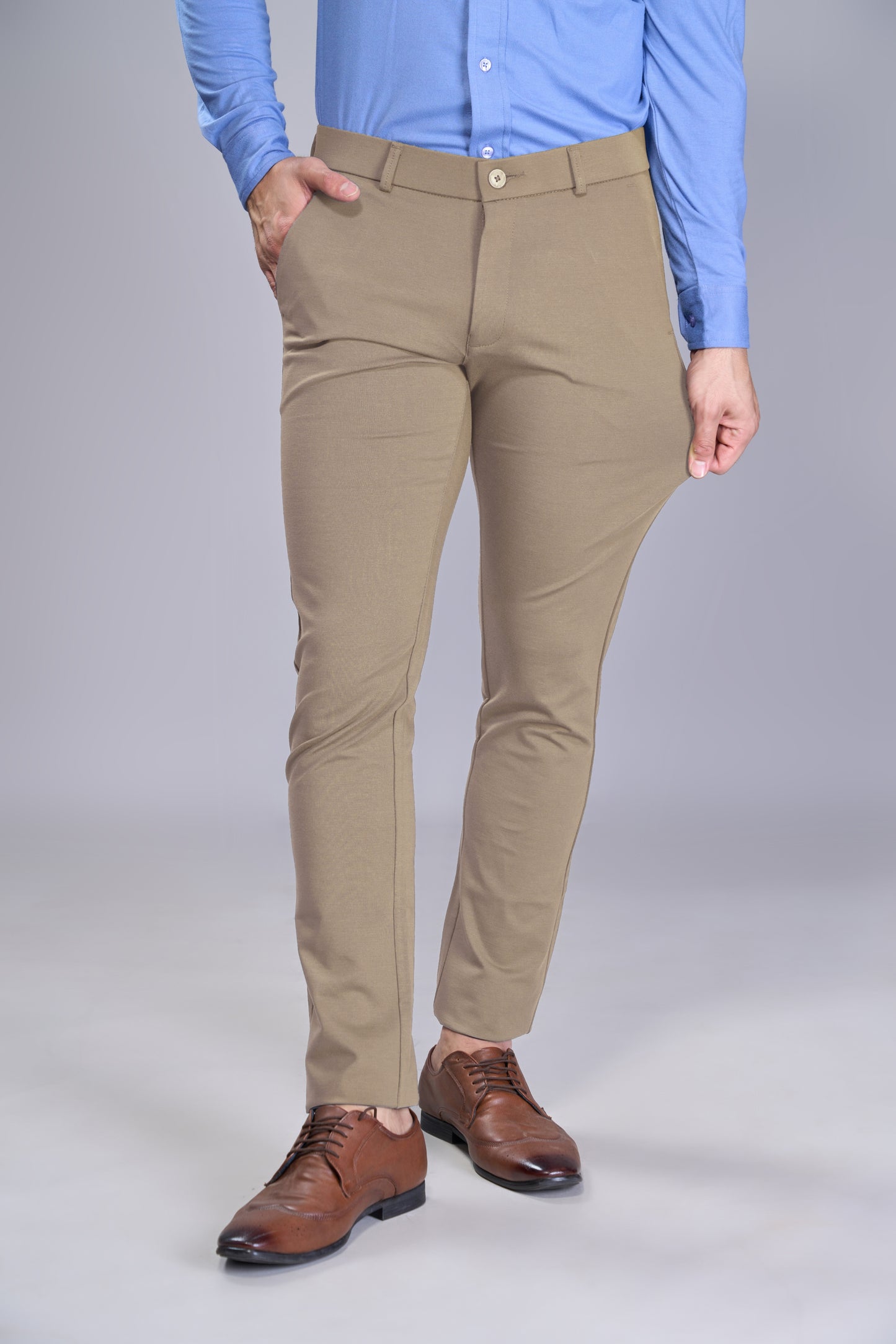 Men's Khaki Daily Stretch Pants