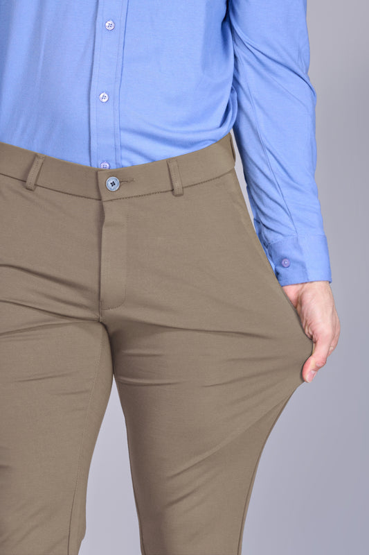 Men's Jupiter Brown Daily Stretch Pants