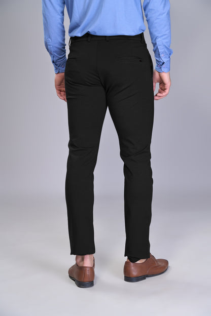 Men's Jet Black Daily Stretch Pants
