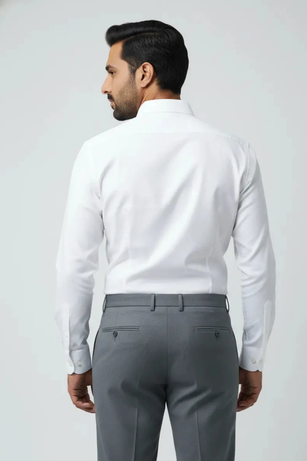 Dark Grey Formal Pants for Men