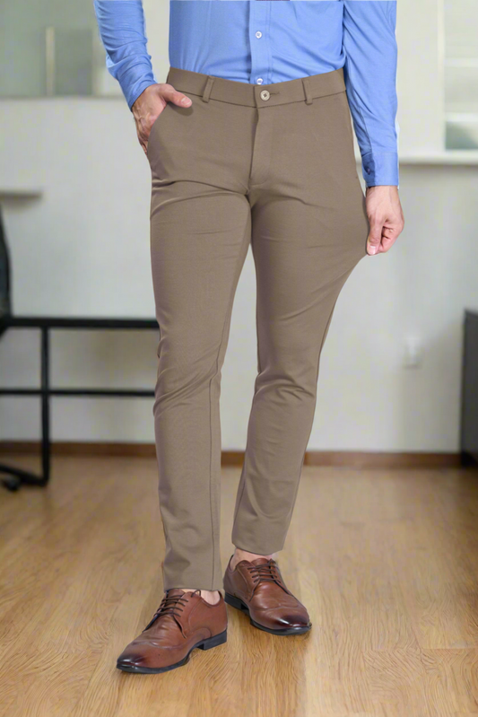 Men's Jupiter Brown Daily Stretch Pants
