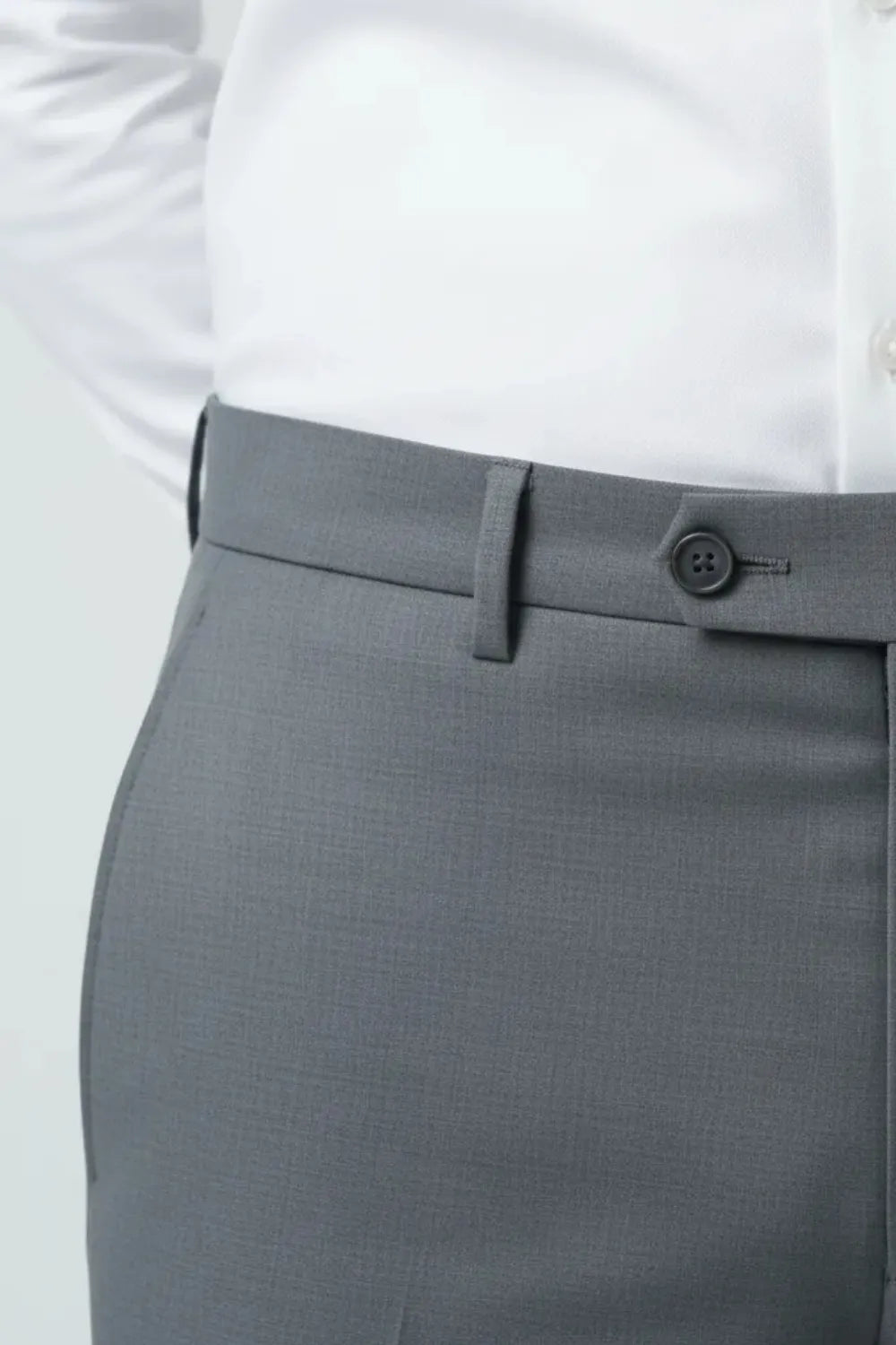 Dark Grey Formal Pants for Men