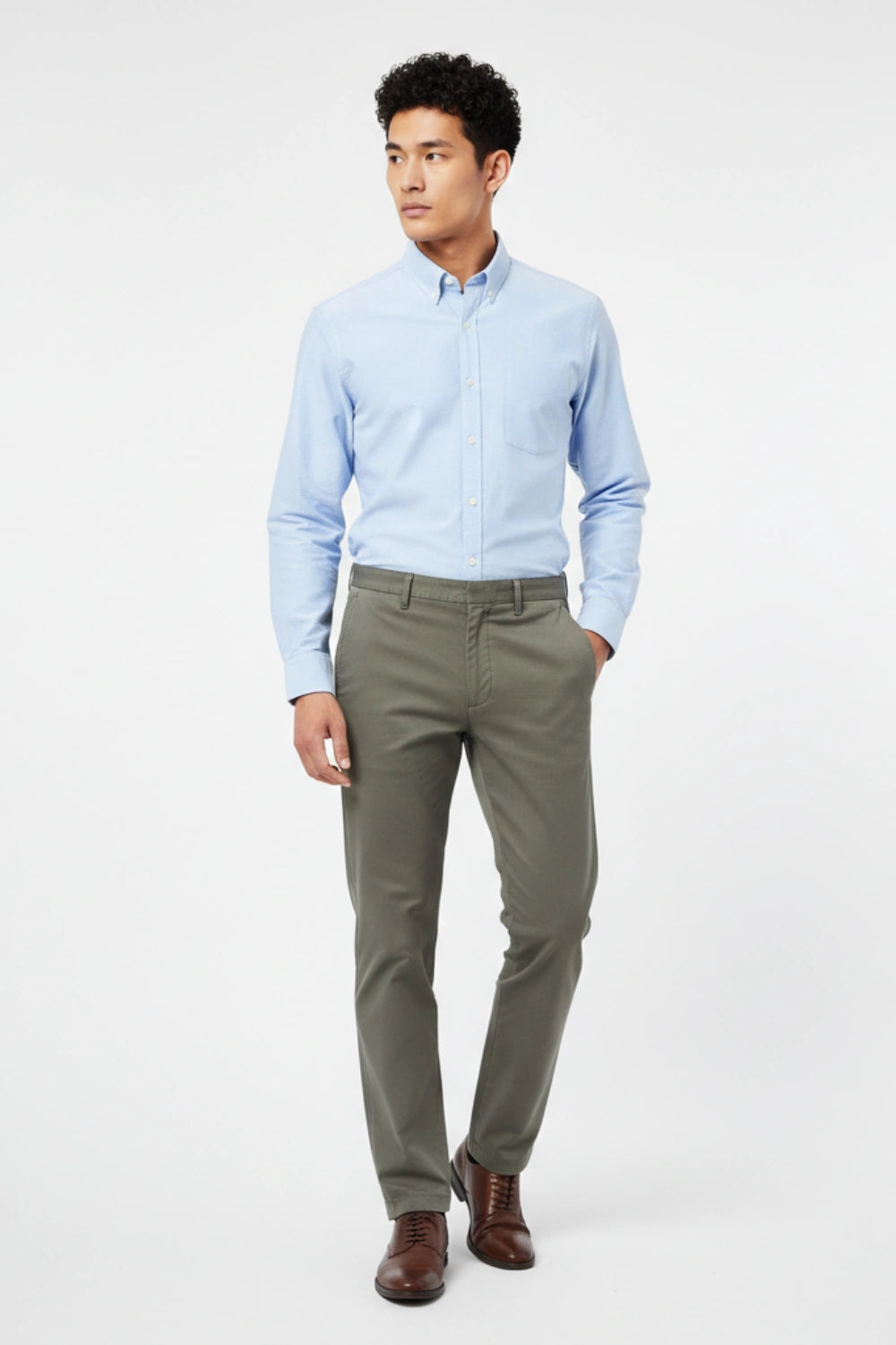 Grey Cotton Pants for Men PointerJeans