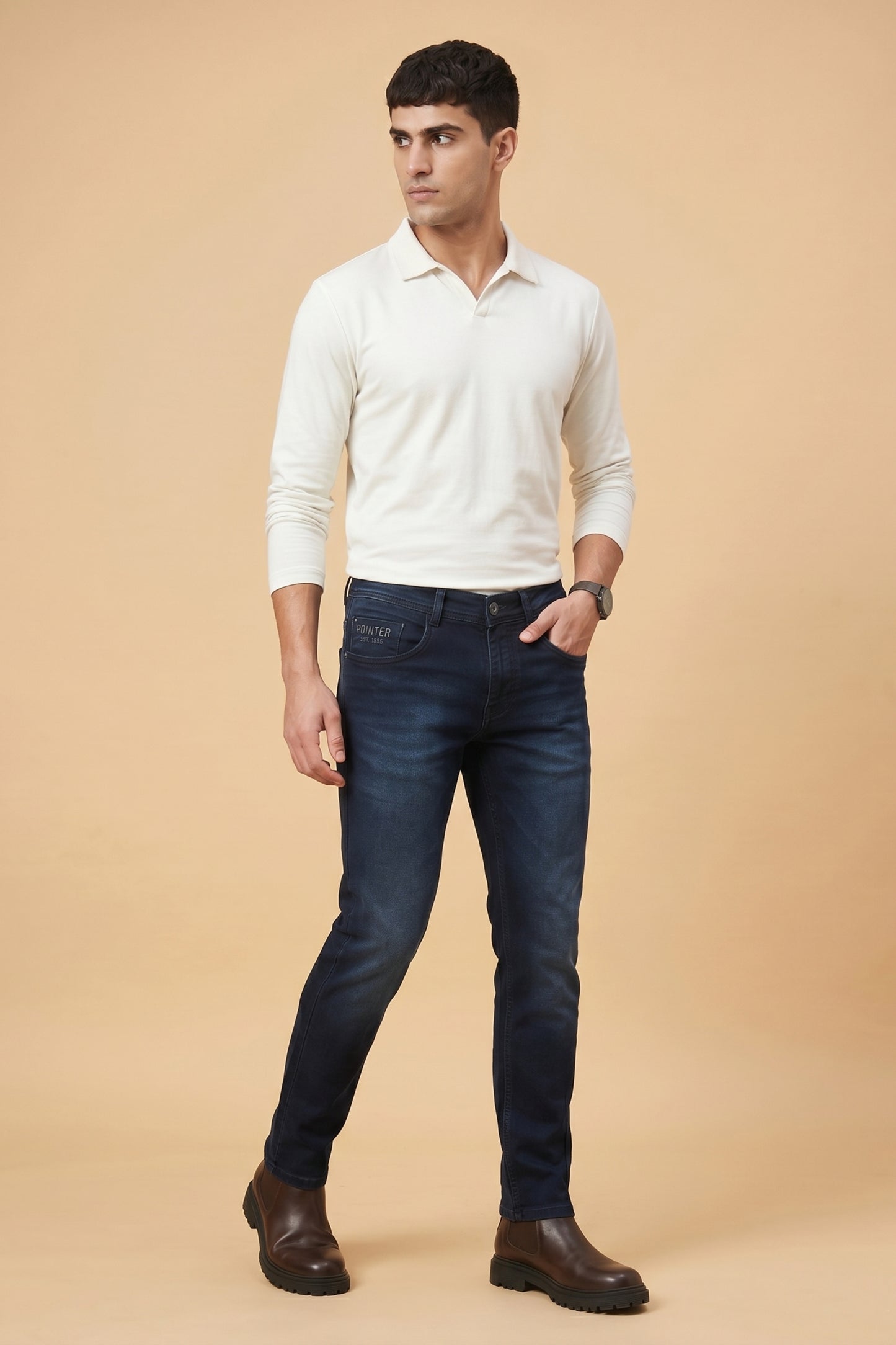 Royal Blue Slim Fit Jeans