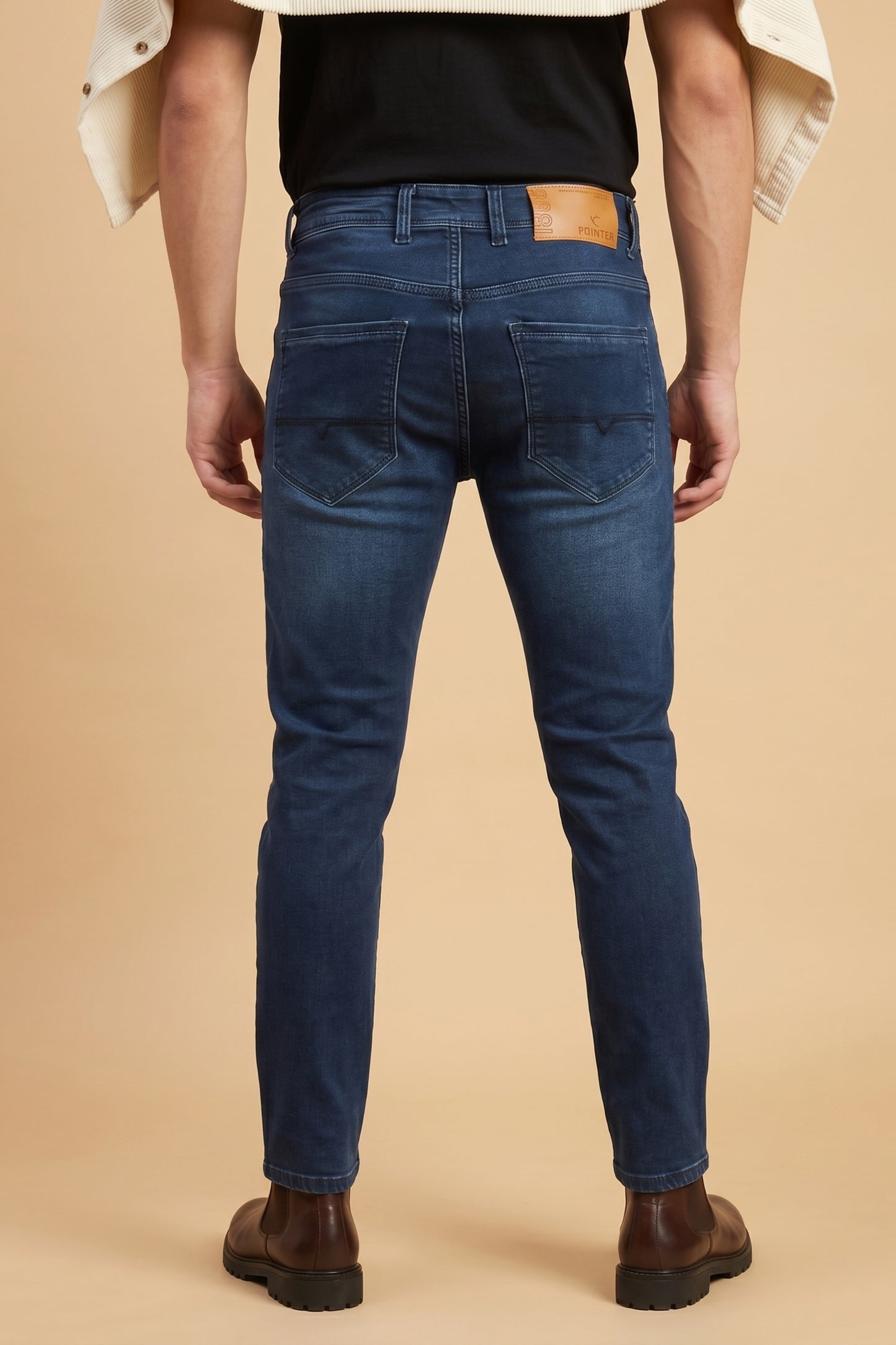Mens Titan Indigo Slim Fit Jeans