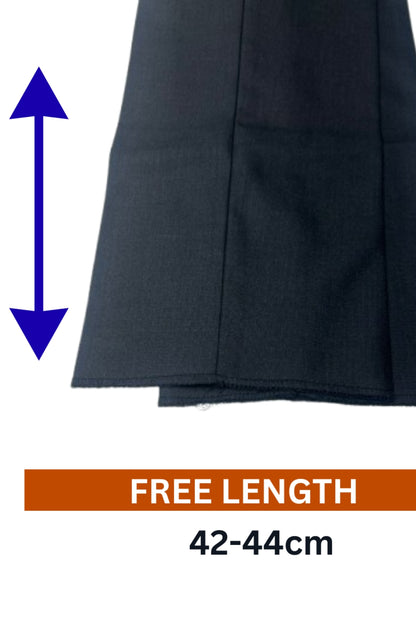 Size chart and measurement guide for selecting men’s formal pants
