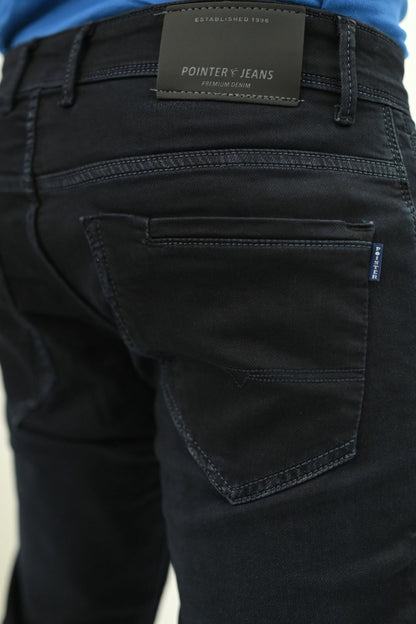 Men's Carbon Black Slim Fit Jeans