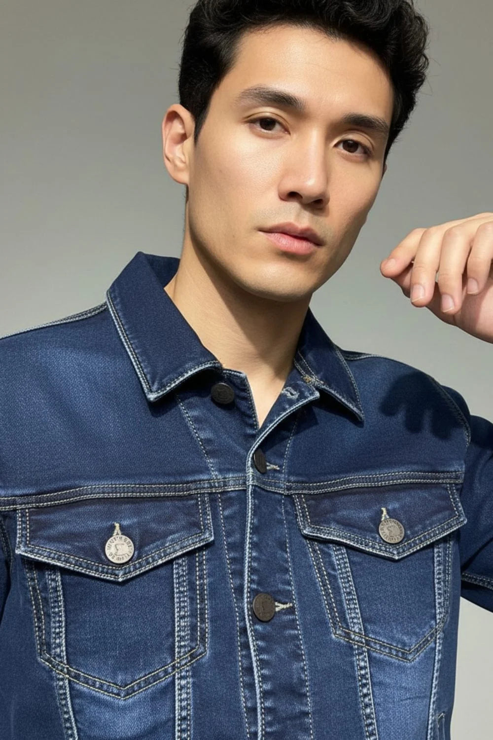 High-quality denim outerwear for men
