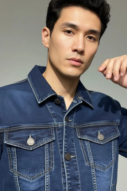 High-quality denim outerwear for men
