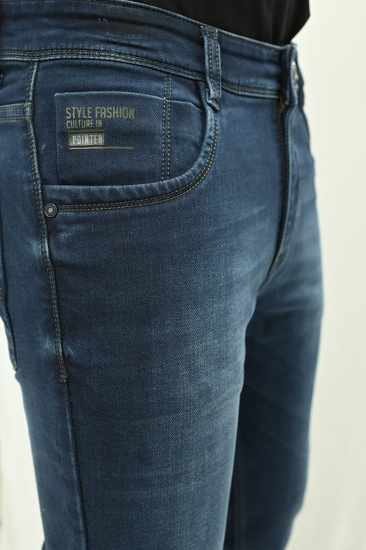 Men's Intense Blue Slim Fit Jeans