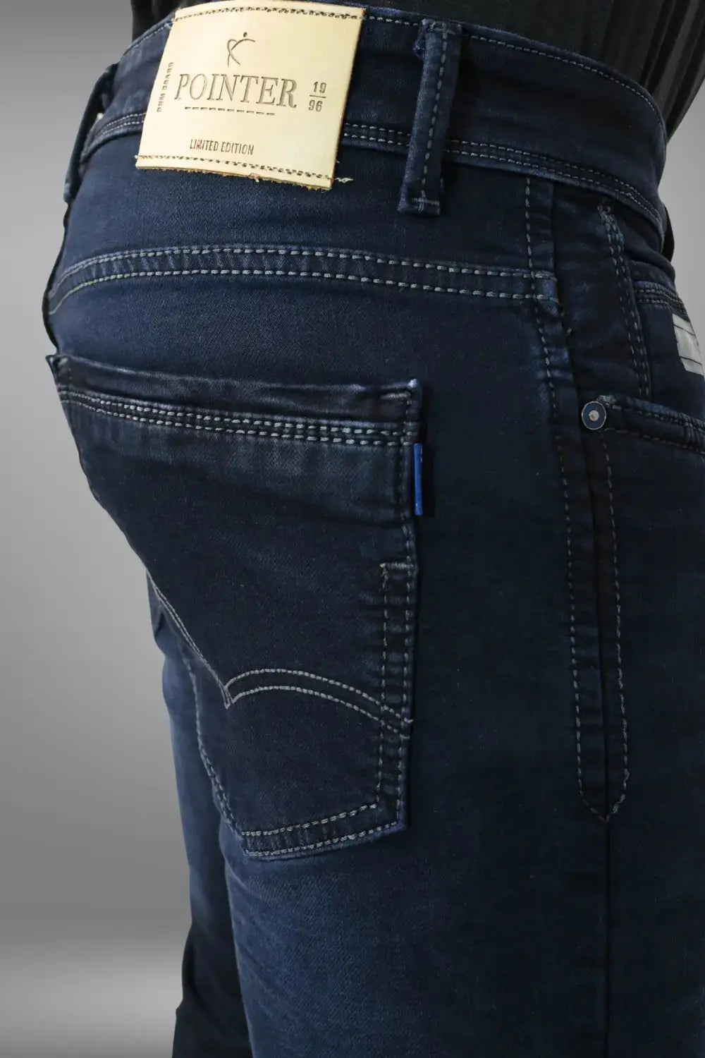 Dark Blue Denim Jeans Mens – Regular Fit PointerJeans