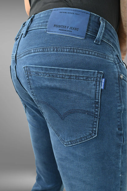 Blue Denim Jeans Mens – Slim Fit