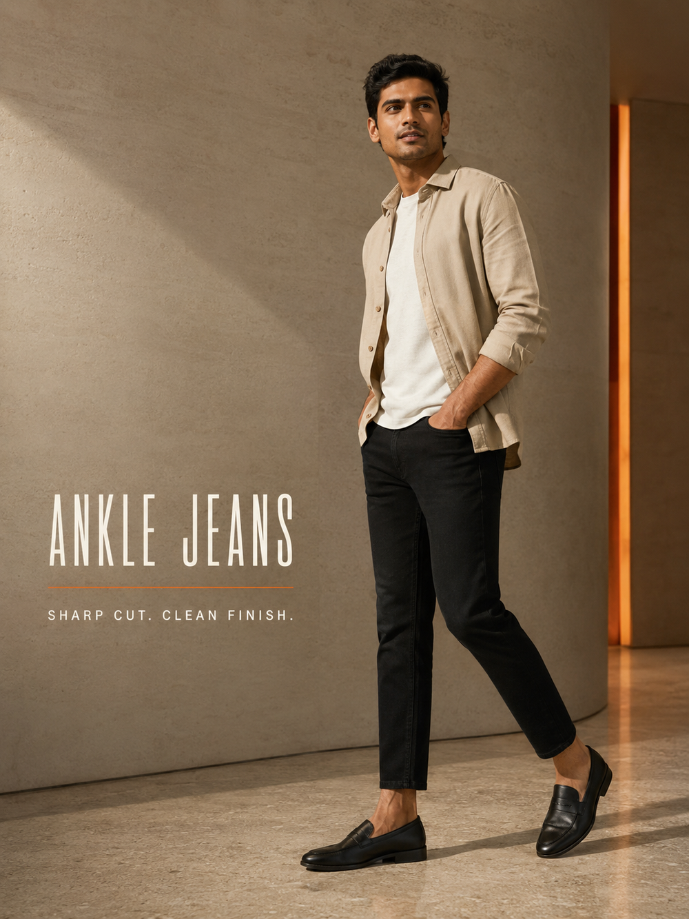 Ankle Jeans